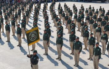 Refuerzan seguridad en SLP con 268 egresados de la Guardia Civil Estatal