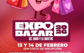 Invitan a emprendedores a participar en el Expo Bazar del Amor y la Amistad 2026