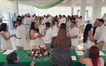 Bodas colectivas en el penal de La Pila: 35 parejas formalizan su unión en el Día de San Valentín