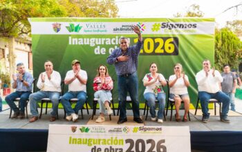 Presidente David Medina entrega nueva pavimentación en la Lázaro Cárdenas y reafirma compromiso con las colonias