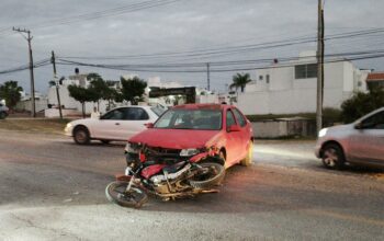 Muere motociclista que había resultado gravemente herido en accidente frente a Residencial El Pedregal