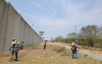 Realizan trabajos de conservación y mantenimiento en carreteras de la Huasteca