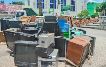 Recolectan 1.5 toneladas de residuos electrónicos durante campaña ambiental en Ciudad Valles