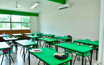 Entregan nuevas aulas y anuncian más obras en escuela primaria de El Naranjo