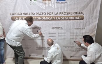 Ciudad Valles se integra al Pacto Nacional por la Prosperidad y la Seguridad