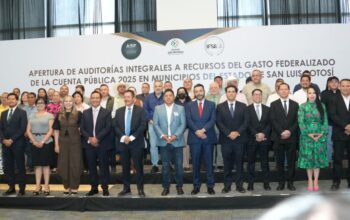 David Medina participa en inicio de auditorías federales a municipios potosinos