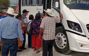 Nueva ruta facilita traslado de adultos mayores al Banco del Bienestar
