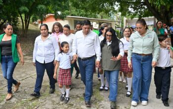 Invertirán 4.5 millones de pesos para transformar primaria de Axtla